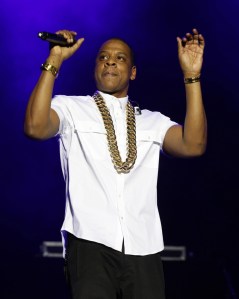 Could Jay Z's chain be any bigger?