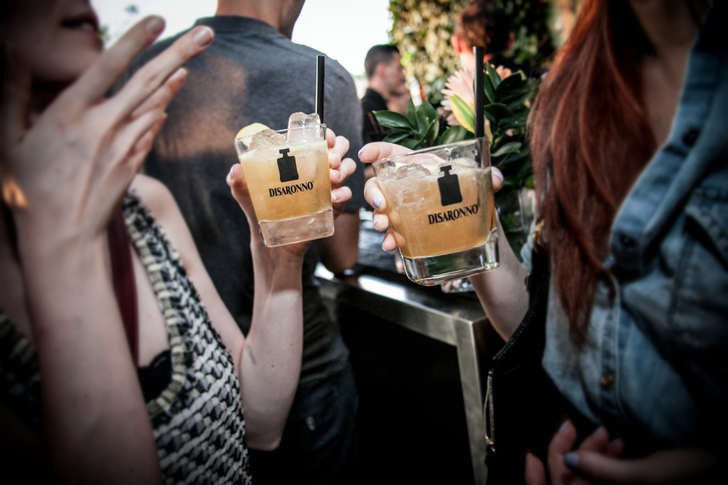 Sam Faiers attends summer terrace party hosted by&nbsp;Disaronno