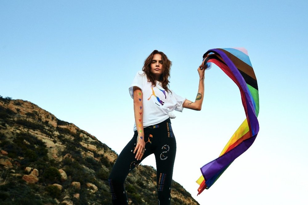 Cara Delevingne launches Pride collection with&nbsp;PUMA