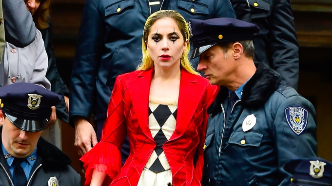 Gaga on set for Joker: Folie à&nbsp;Deux