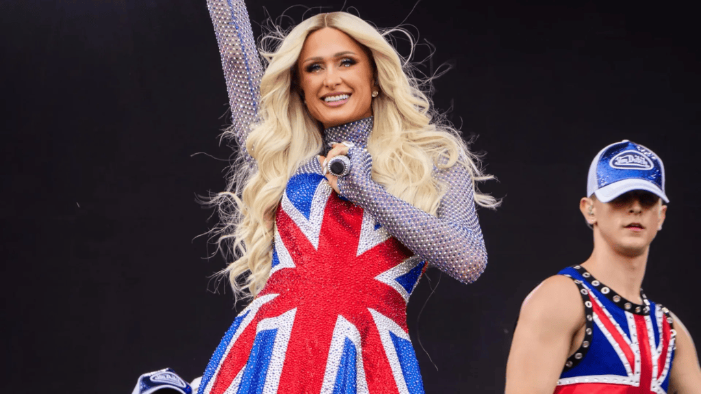 Paris Hilton steals the show at Brighton&nbsp;Pride